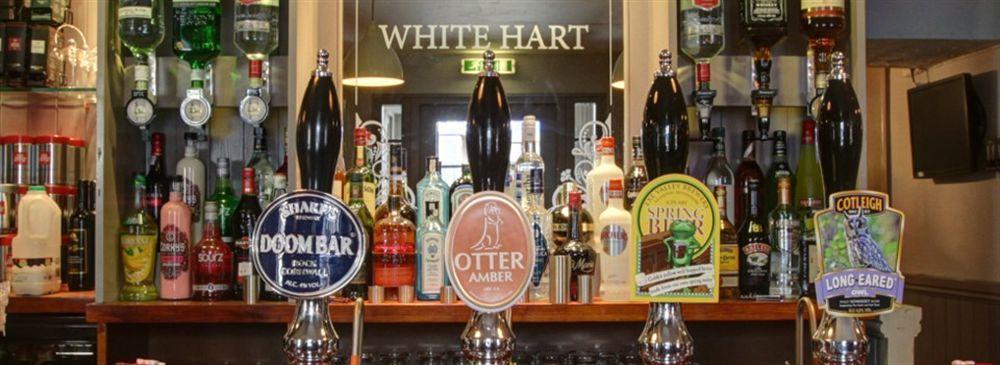 Hotel The White Hart Cullompton Exterior foto