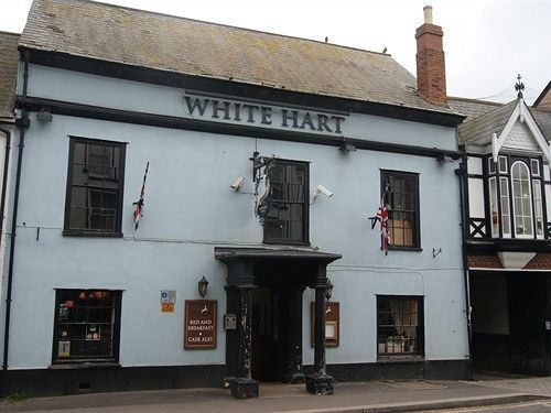 Hotel The White Hart Cullompton Exterior foto